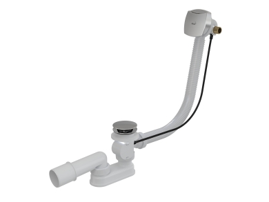 VÝPUSŤ ALCA S NAPOUŠTĚNÍM 57 cm CHROM