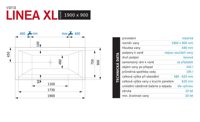 VANA LINEA XL